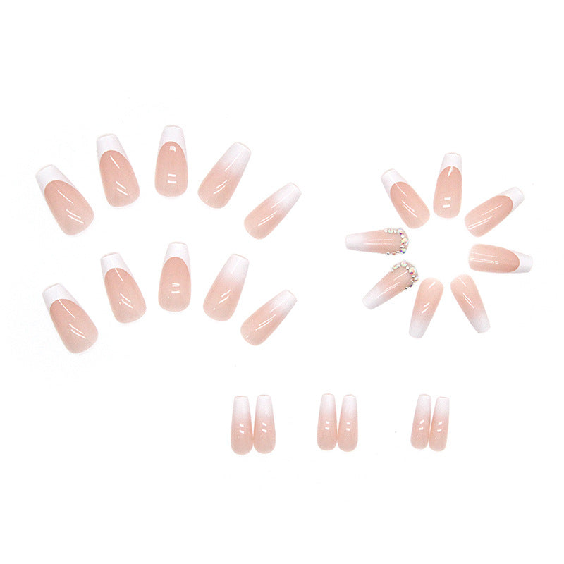 Wholesale Gradient Diamond Resin Nail Stickers